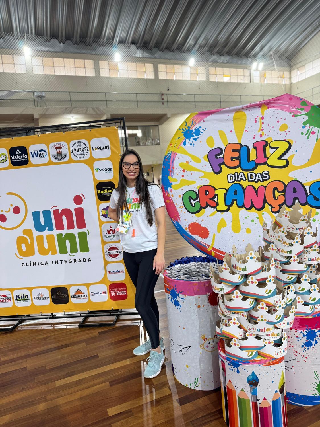 Foto de ação na comunidade