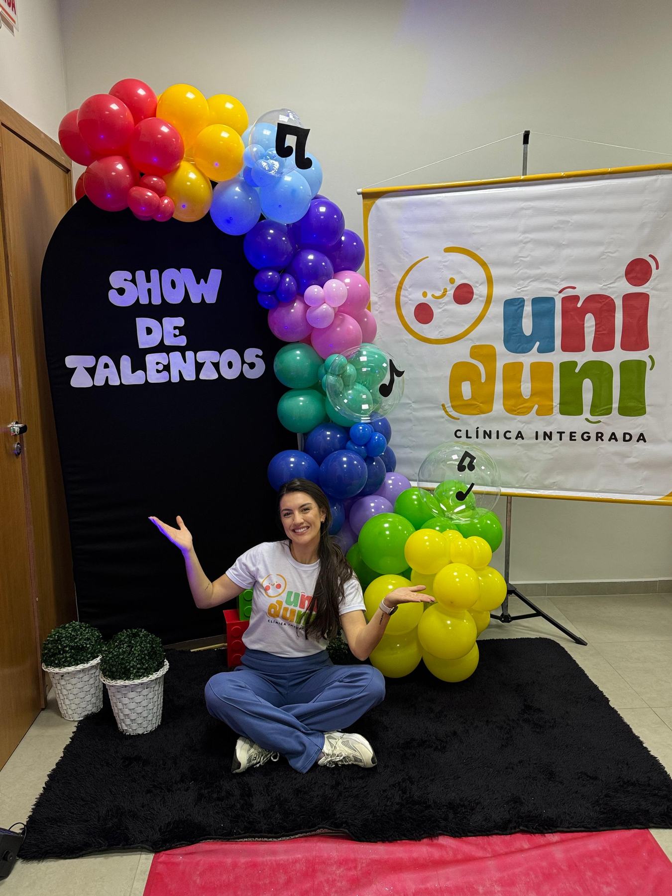 Foto de ação na comunidade