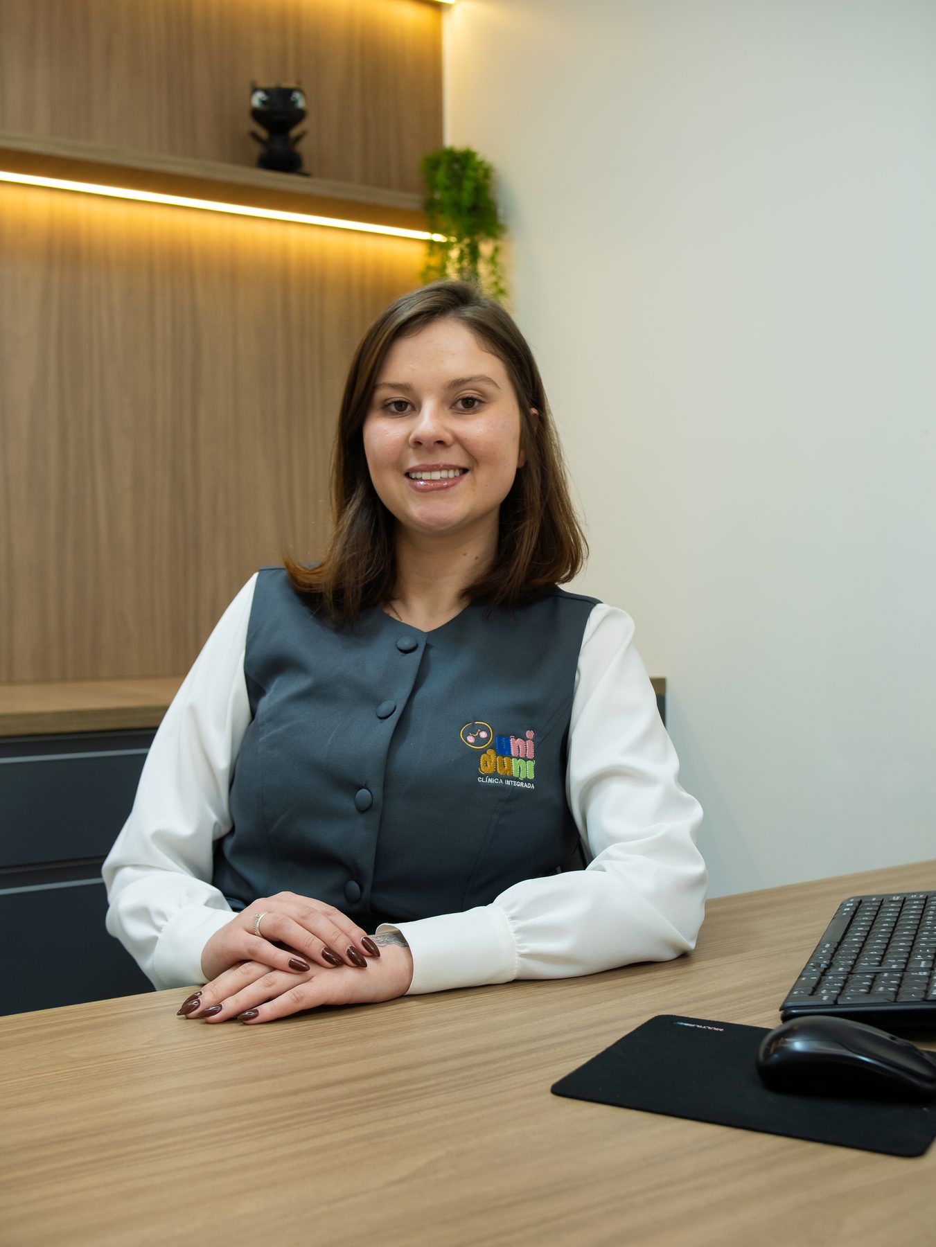 Julye, recepcionista e concierge da Uniduni